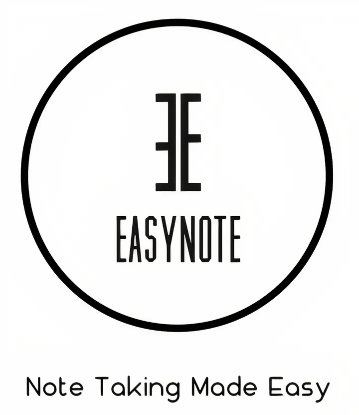 EasyNote note-taking project logo
